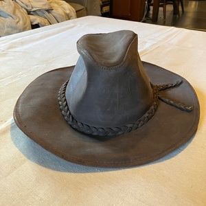 Wilson leather cowboy hat